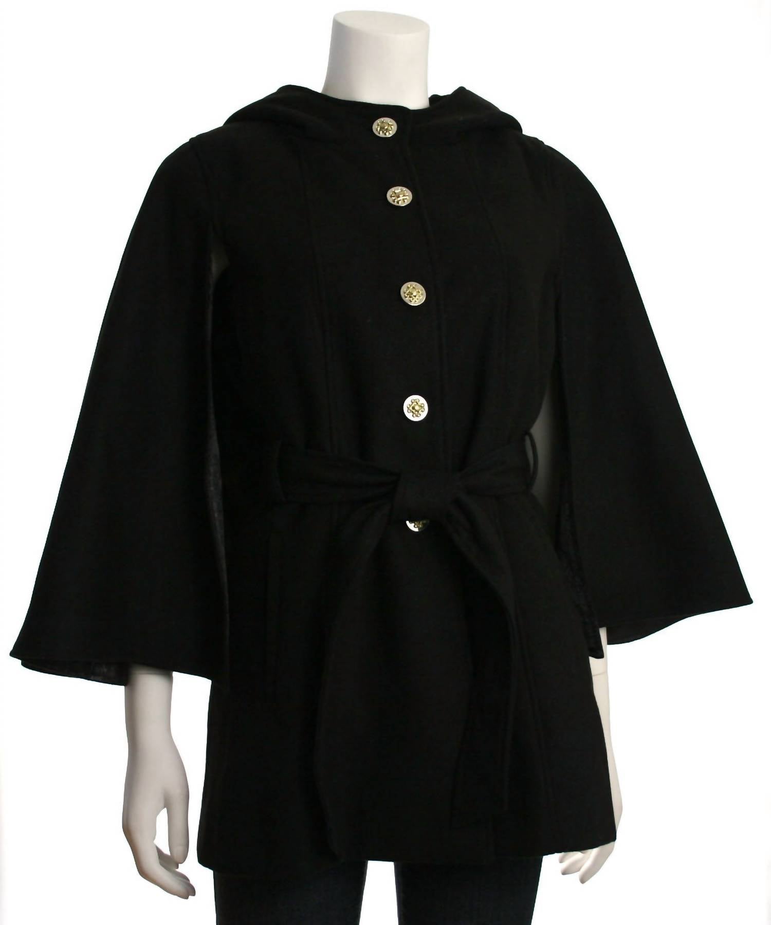 Jessica Simpson - Women's Hooded Belted Cape