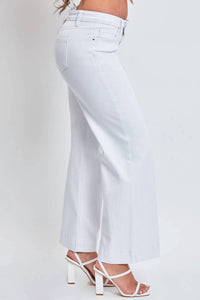 Ymi - Low Rise Wide Leg Jean