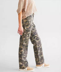 Hidden - Tracey Cargo Straight Stretch Jeans