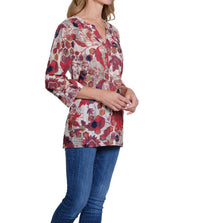 Multiples - 3/4 Sleeve Hi-low Top