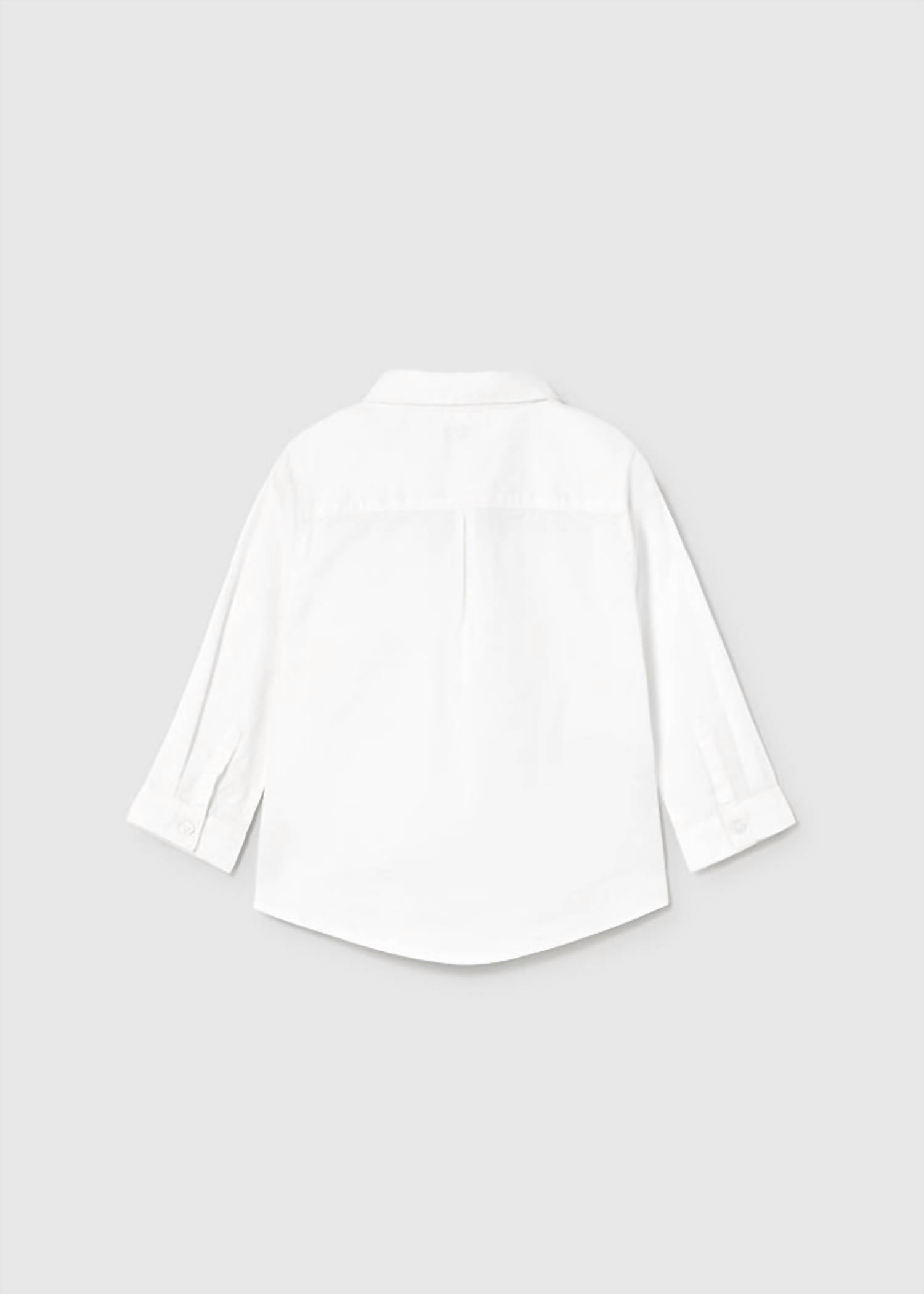 Mayoral - Boy's Long Sleeve Dressy Bowtie Shirt