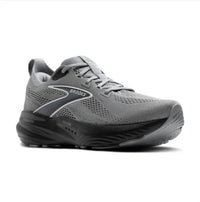 BROOKS Men's Glycerin Gts 22 Shoes in gray ebony bluewash - men's shoe - detail view