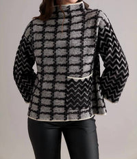 FOIL Game Of Thrones Sweater in grey black - women's sweater