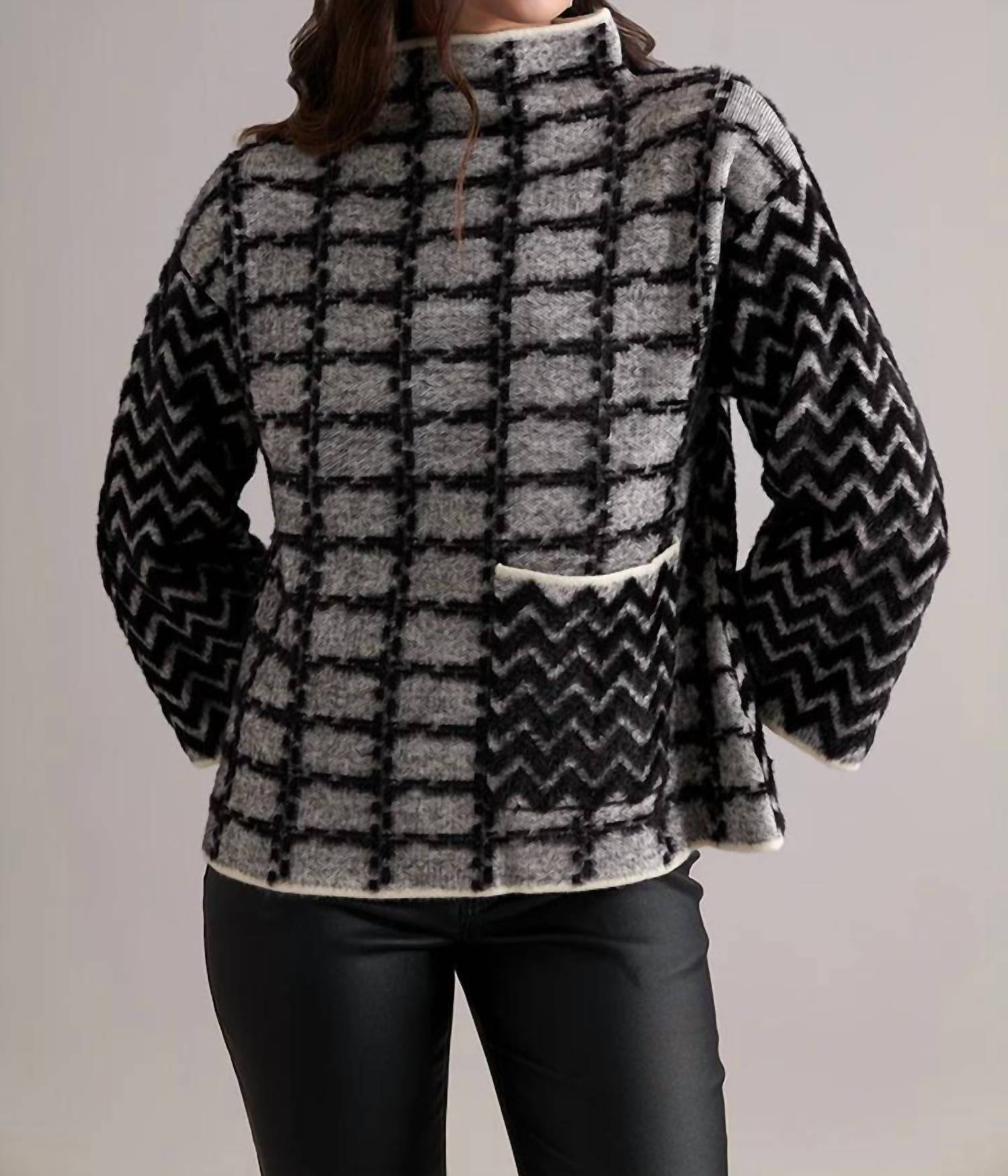 FOIL Game Of Thrones Sweater in grey black - women's sweater