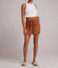 Bella Dahl - Sunny Utility Skirt With Sash