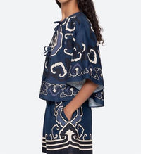 Sea - Blaise Print Top
