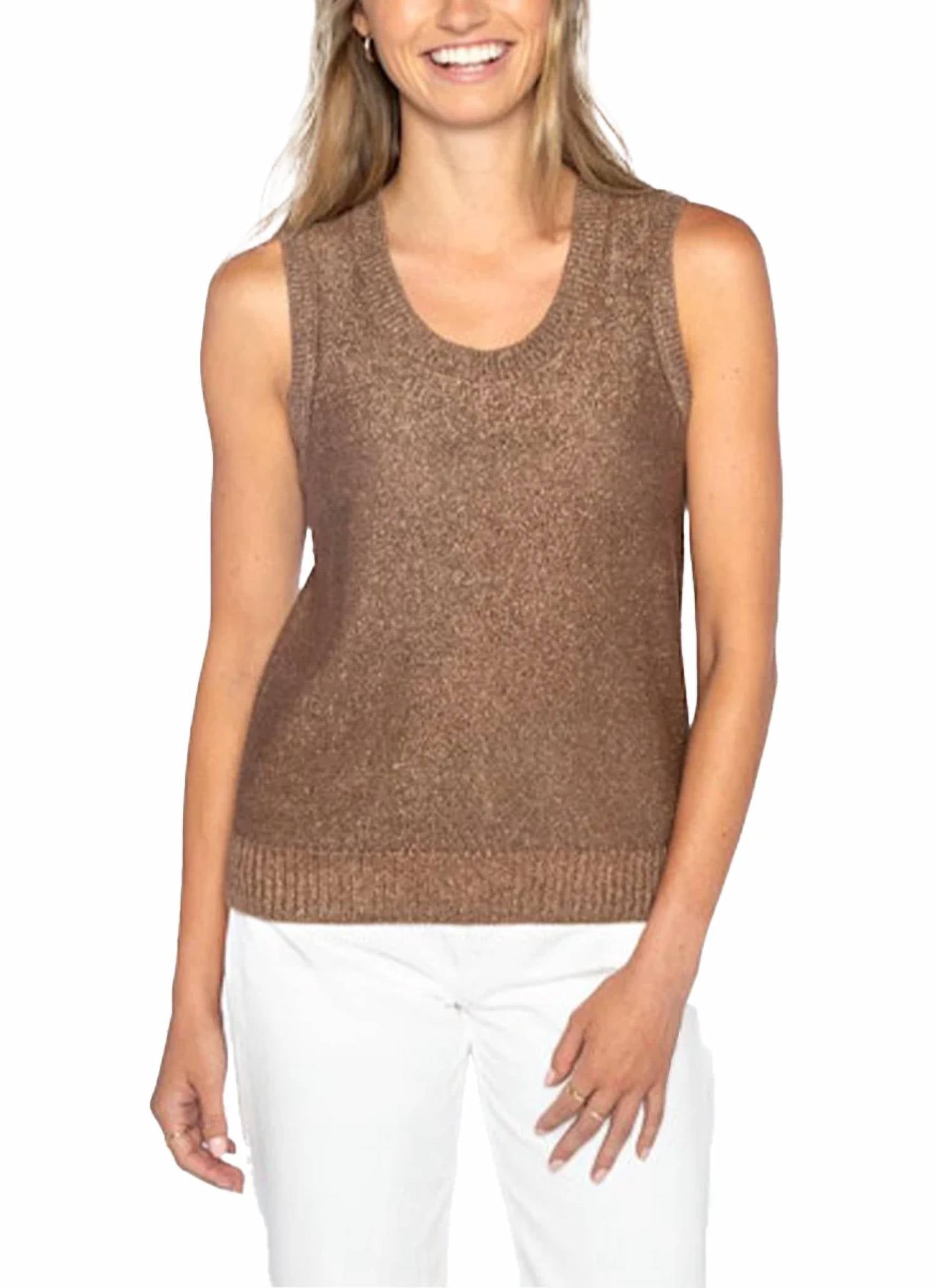 Kinross - Open Texture Lurex Twinset