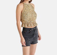 STEVE MADDEN Emil Top in desert sand - women's tank top - detail view