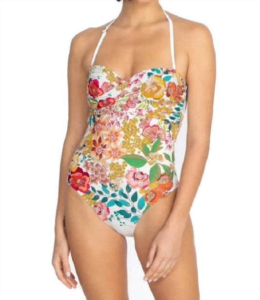 TWIST BRA ONEPIECE SWIMSUIT