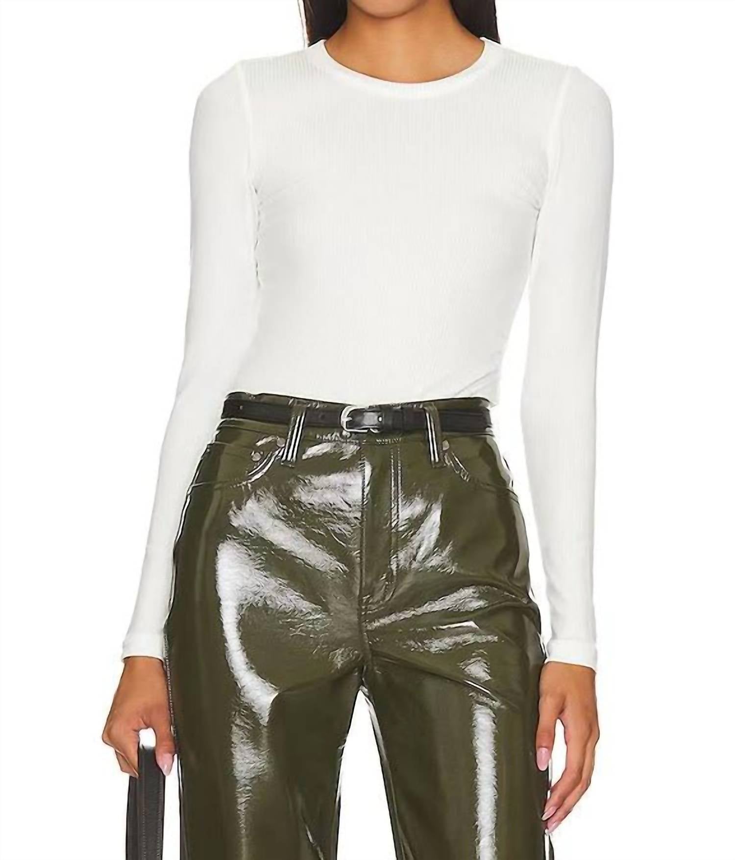 Pistola - Bailey Rib Knit Bodysuit