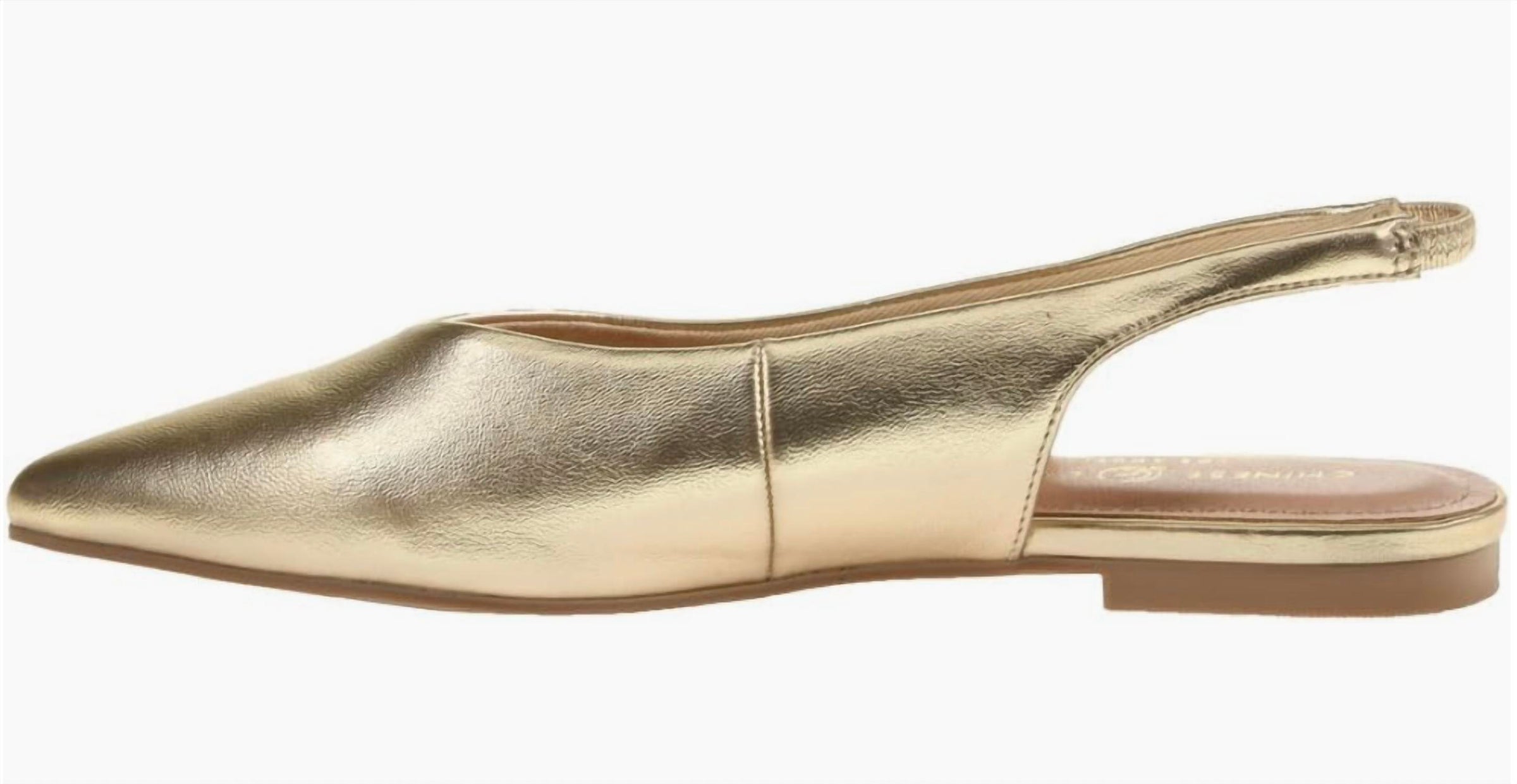 CHINESE LAUNDRY Women's Hadiya Ballet Flats in gold - women's flats - detail view