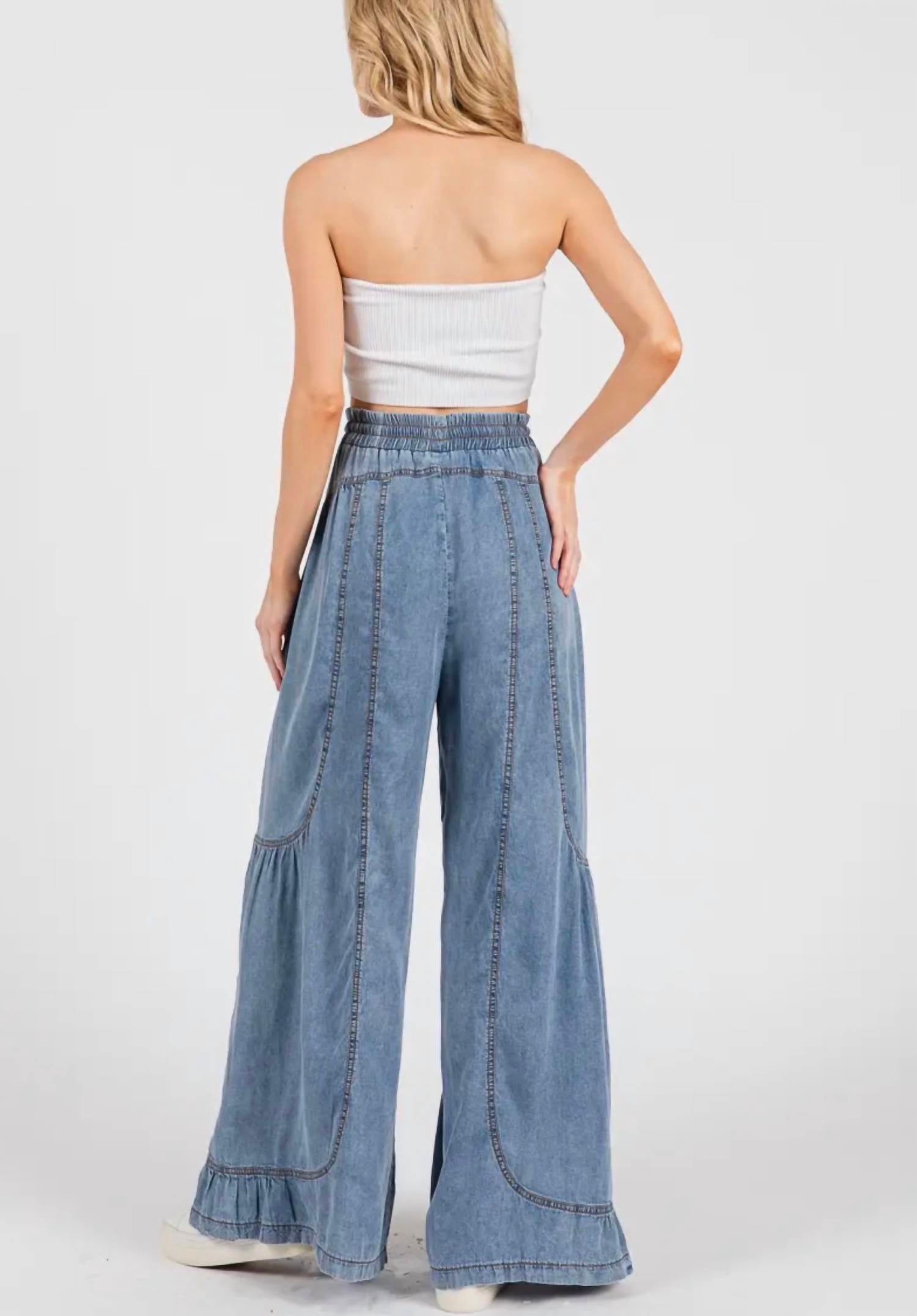 Sewn And Seen - Western Wide Leg Palazzo Pant