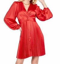 Joy Joy - Front Twisted Pleated Dress