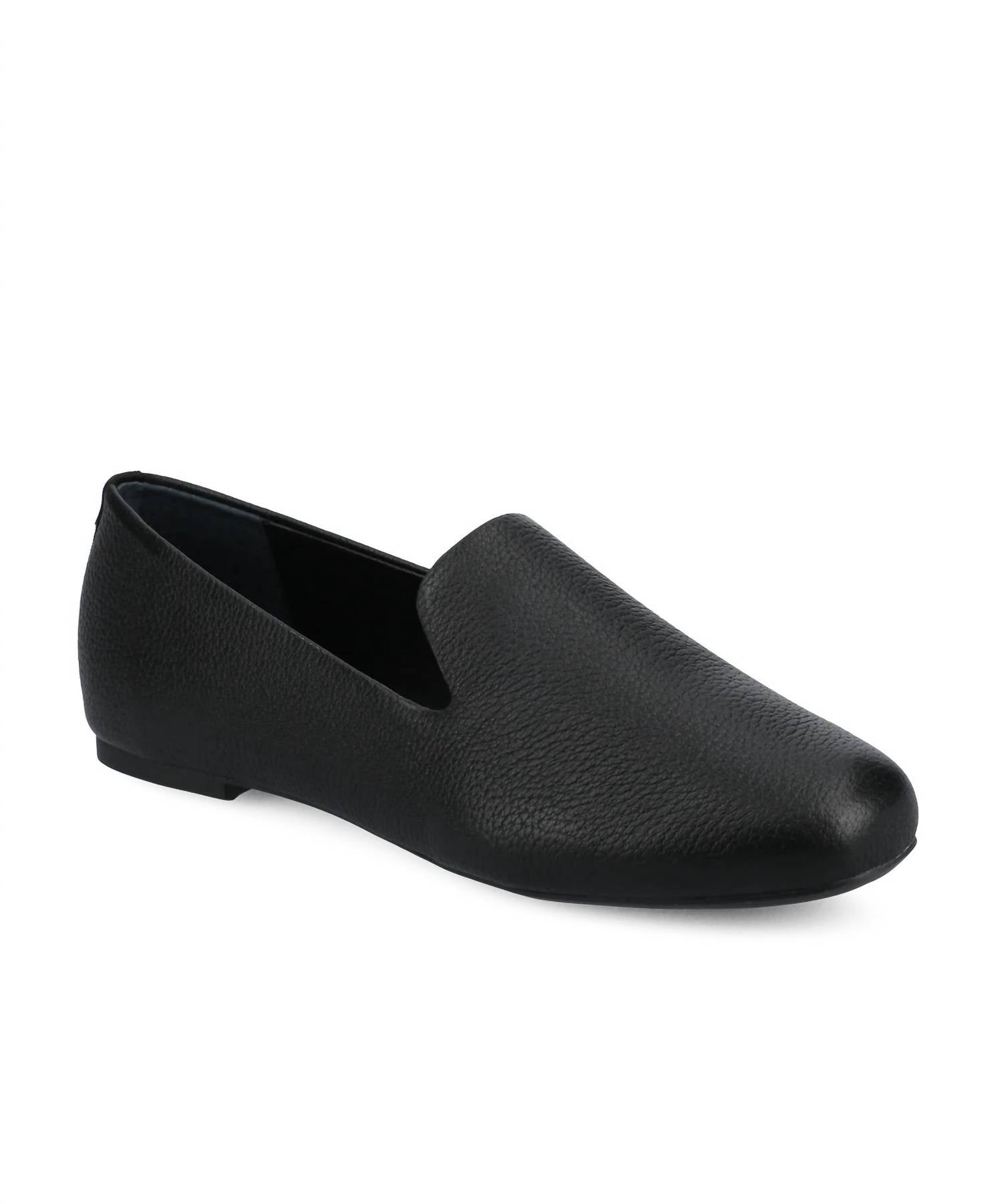 Birdies Women's Starling Leather Loafers in black - women's flats