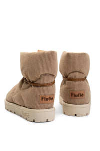 Flufie - Women's Cord Pillow Boot