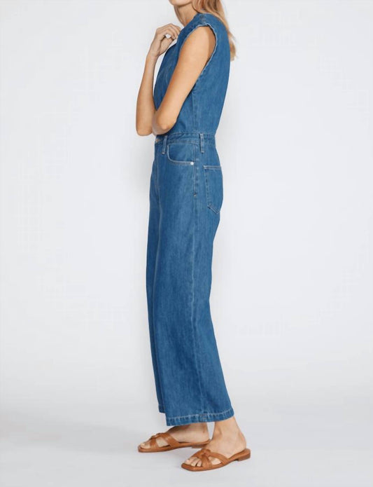 Etica - Denim Camden Jumpsuit