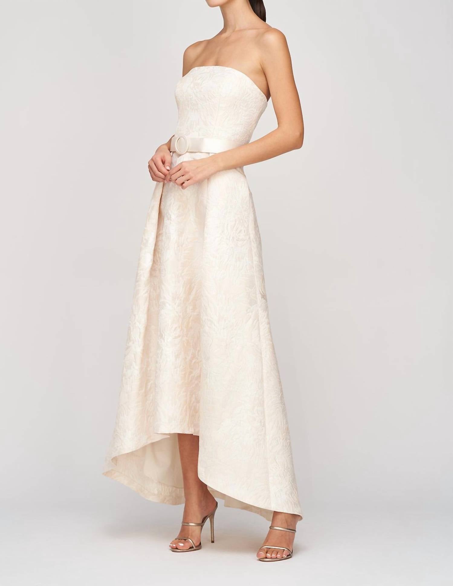 Kay Unger - Bella Hi-low Gown