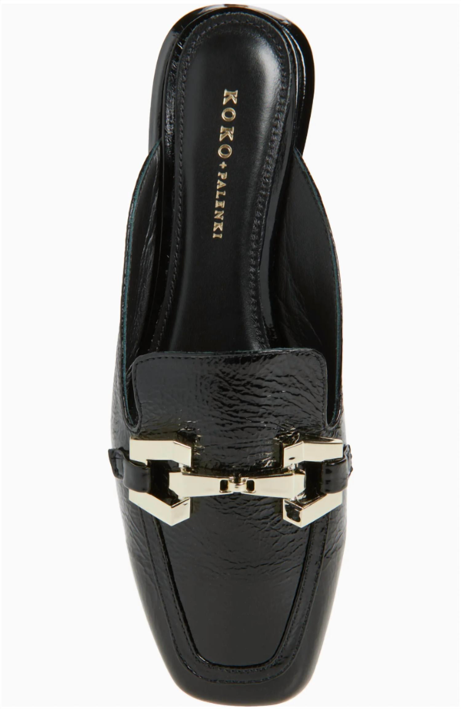 Koko + Palenki - Women's Sagee Patent Leather Mule