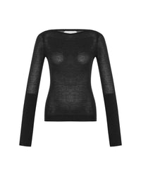 Theo The Label - Women's Selas Sheer All Day Long Sleeve Top