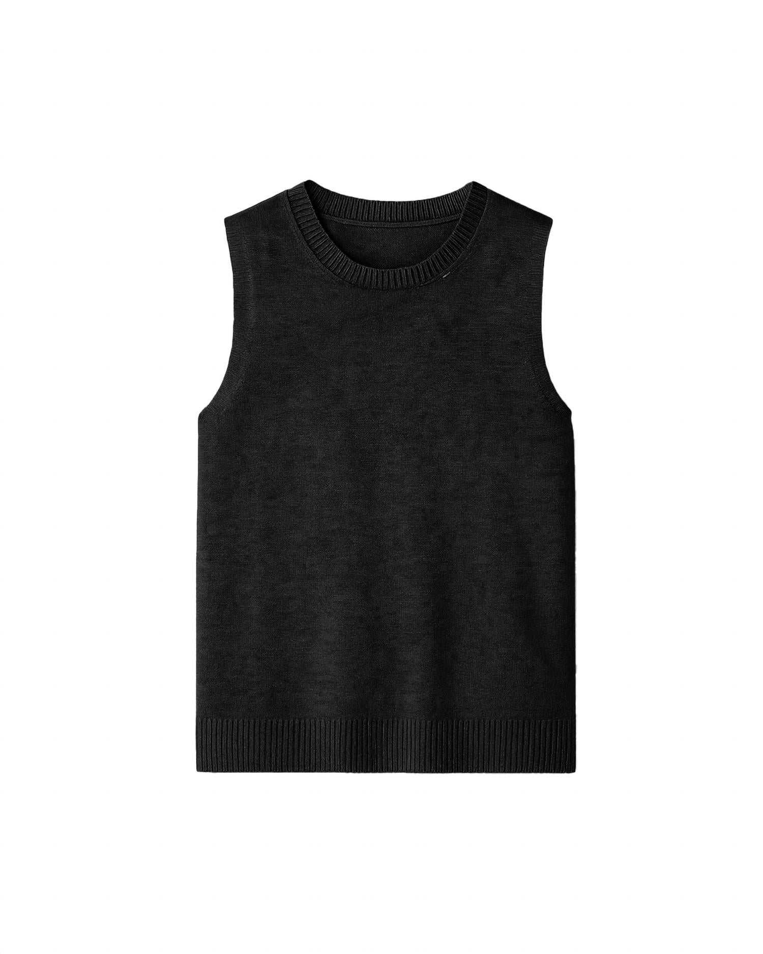 J'Envie/Eli Savona Side Tab Vest in black - women's jacket - detail view
