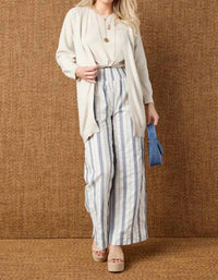 Coco + Carmen - Vinca Wide Leg Striped Pant