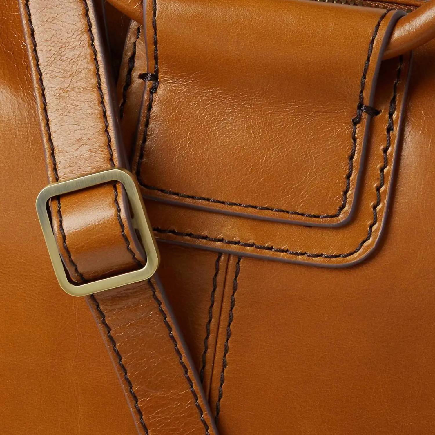 HOBO Women's Sheila Bucket Bag in golden brown - women's bag - alternate view