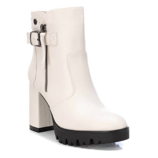 Xti - Women's Buckled Platform Booties