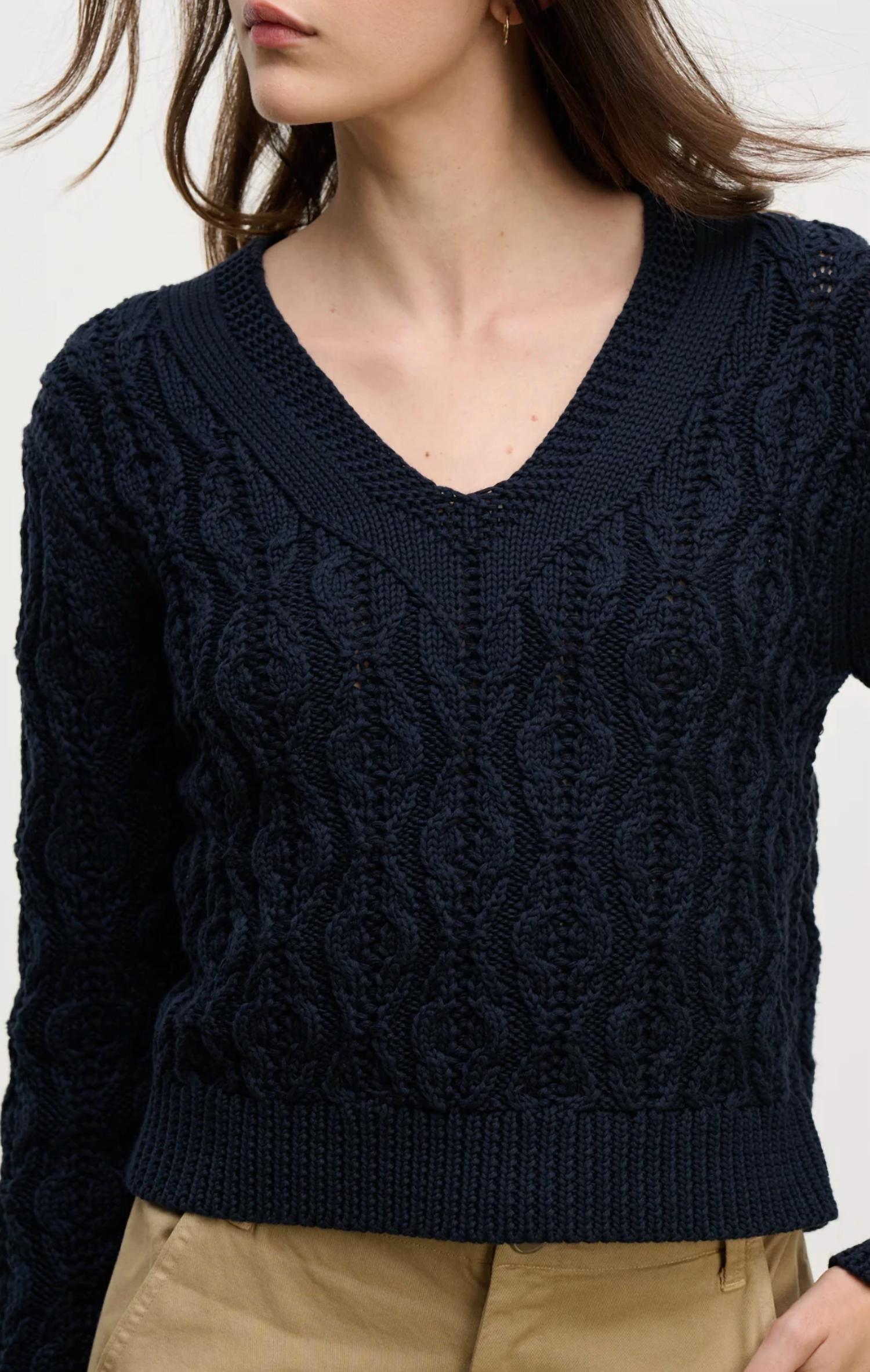 Velvet By Graham & Spencer - Joyce Long Sleeve Sweater