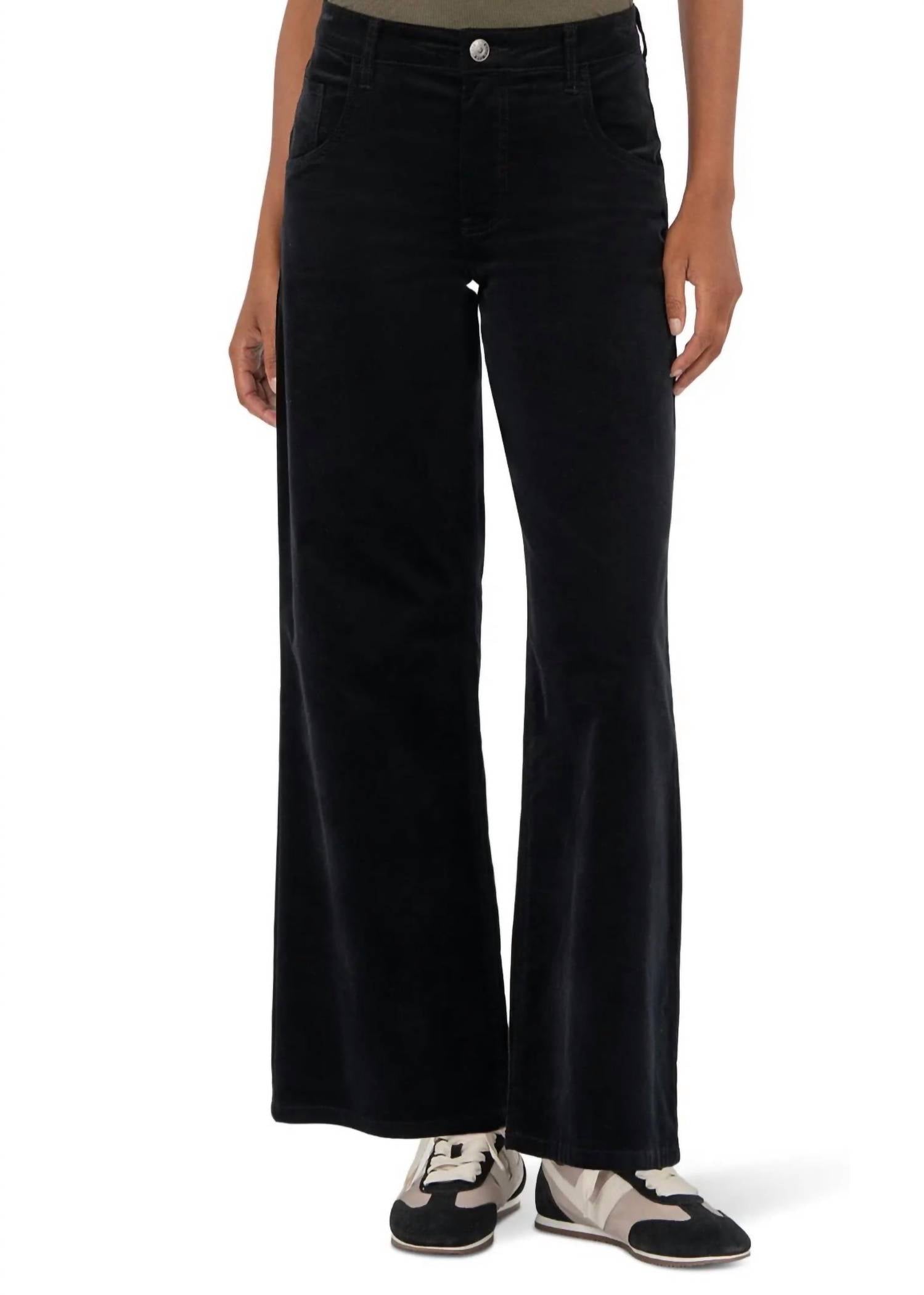 Kut From The Kloth - Meg High Rise Fine Wale Corduroy Pants