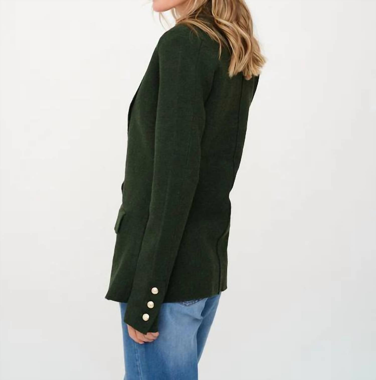 Six/Fifty - Hillary Knit Tailored Blazer