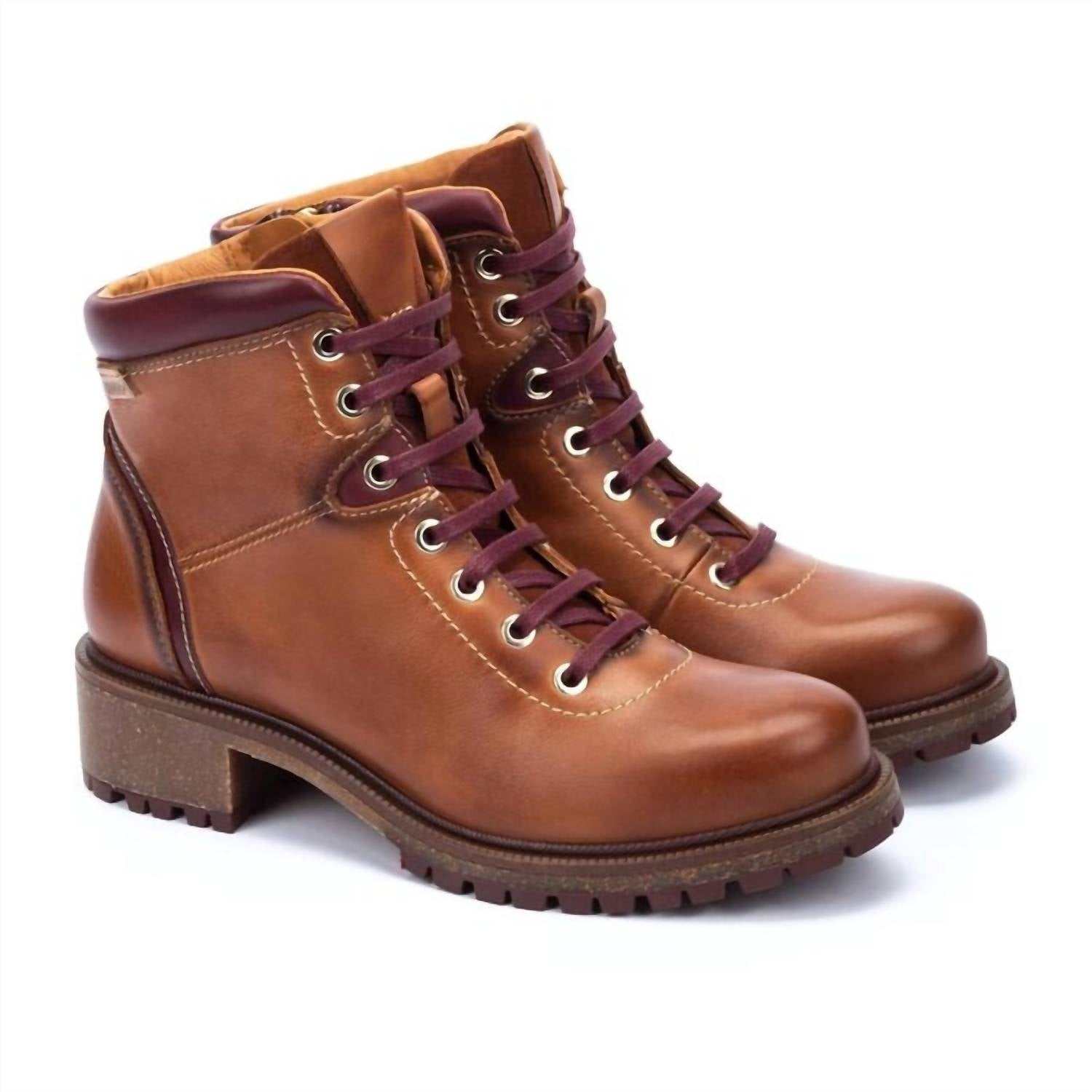 Pikolinos - Women’s Aspe Lace-up Ankle Boots