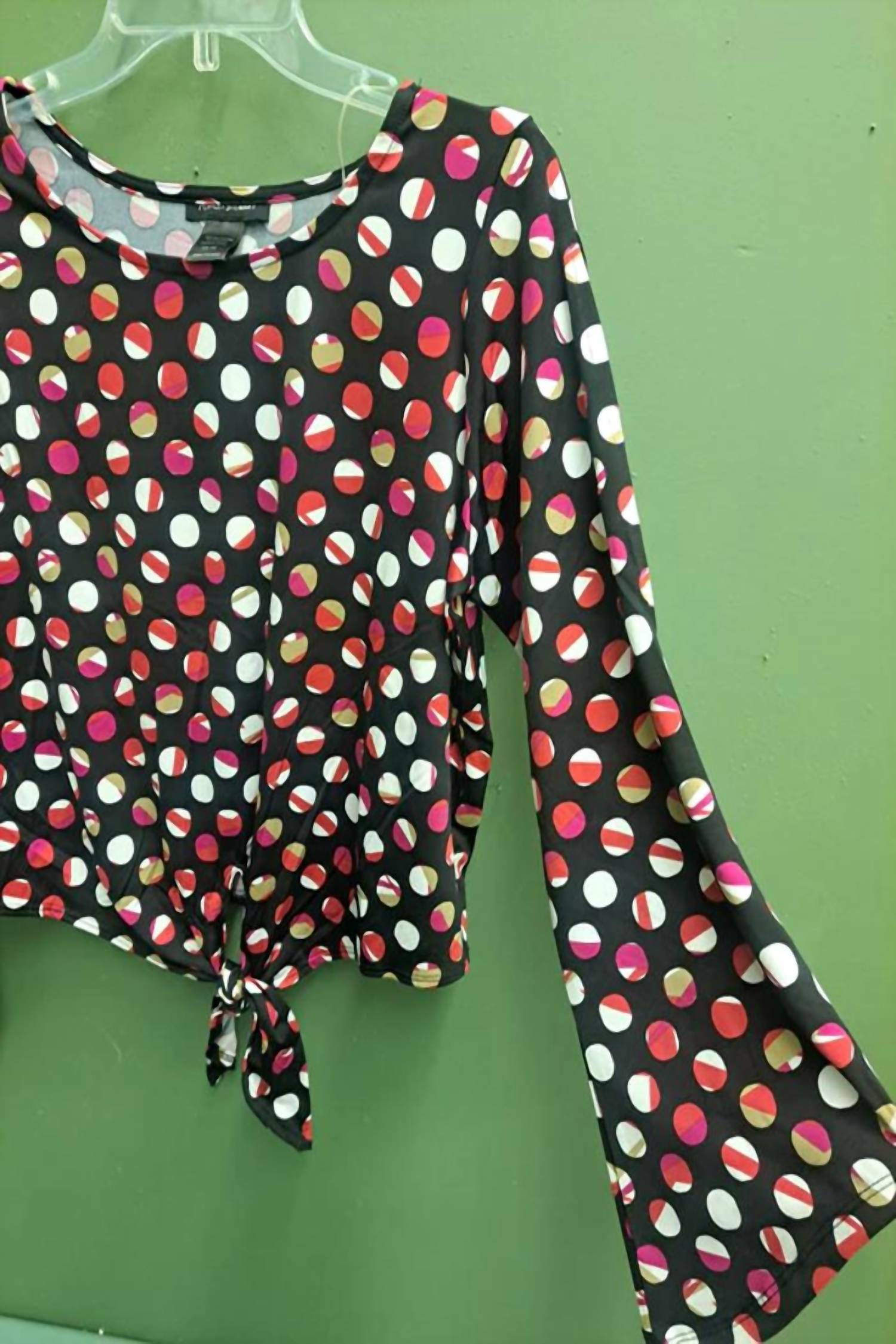 Ashley Stewart - Women's Polka Dot Blouse