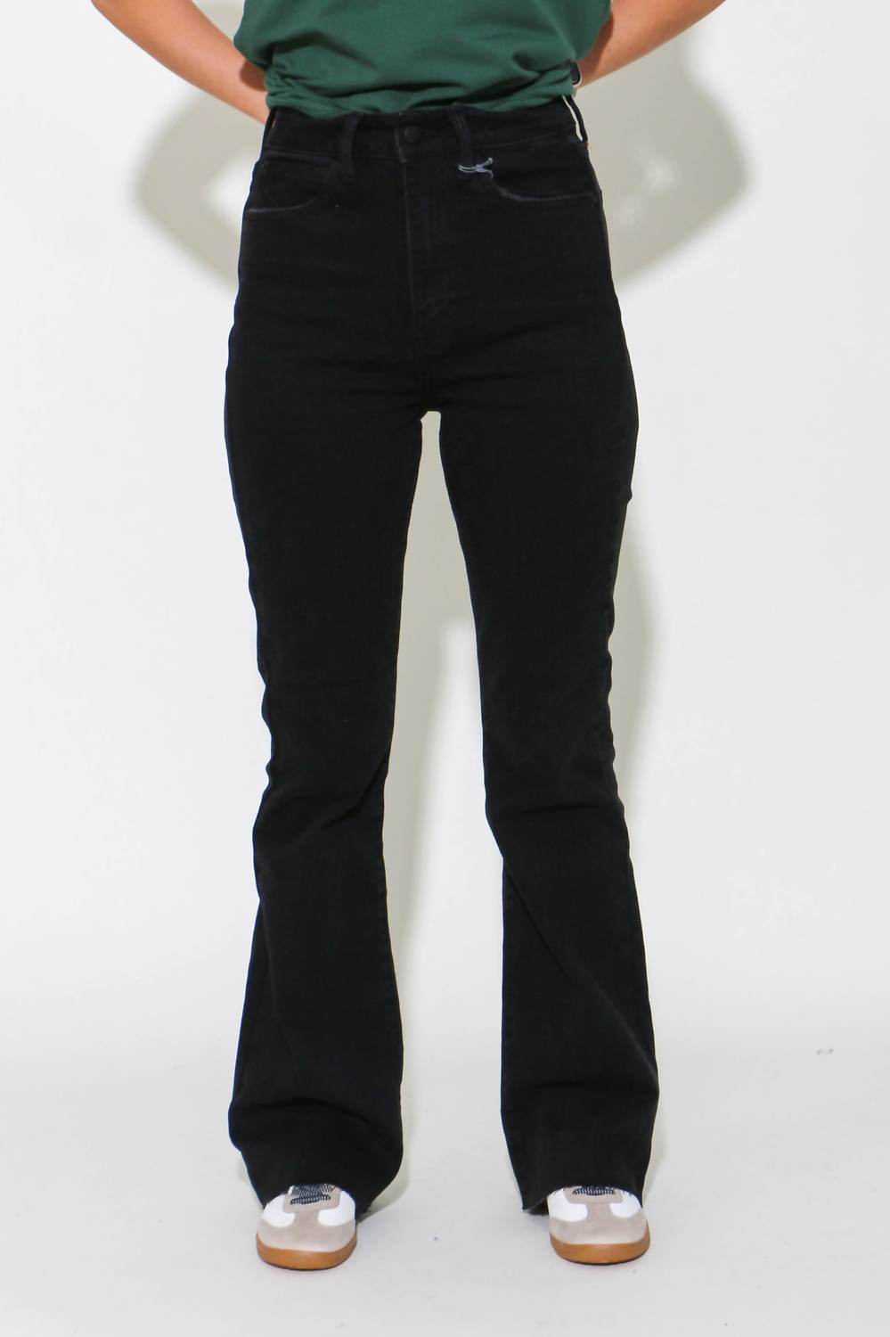 Just Usa - High Rise Skinny Flare Jeans