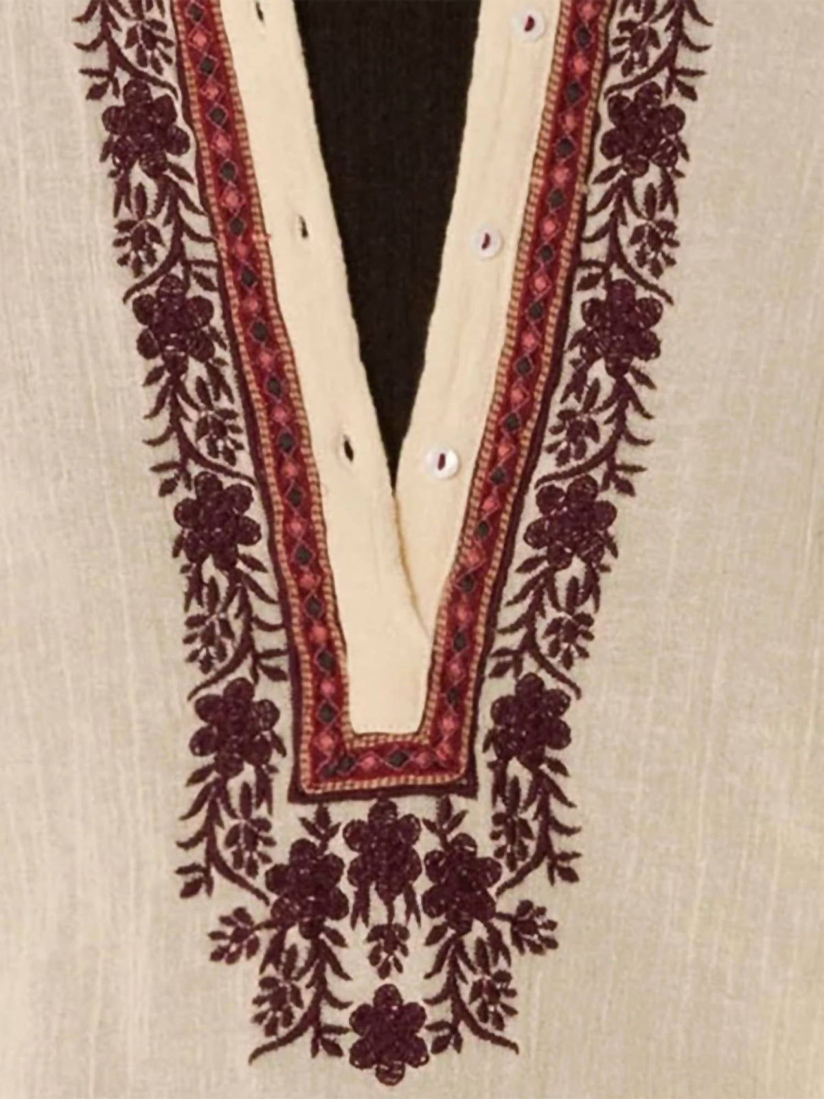 Maison Hotel - Bruna Vinyard Embroidered Blouse