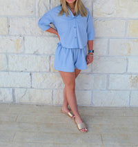 Sincerely Ours - Nicola Stripe Pull-on Shorts