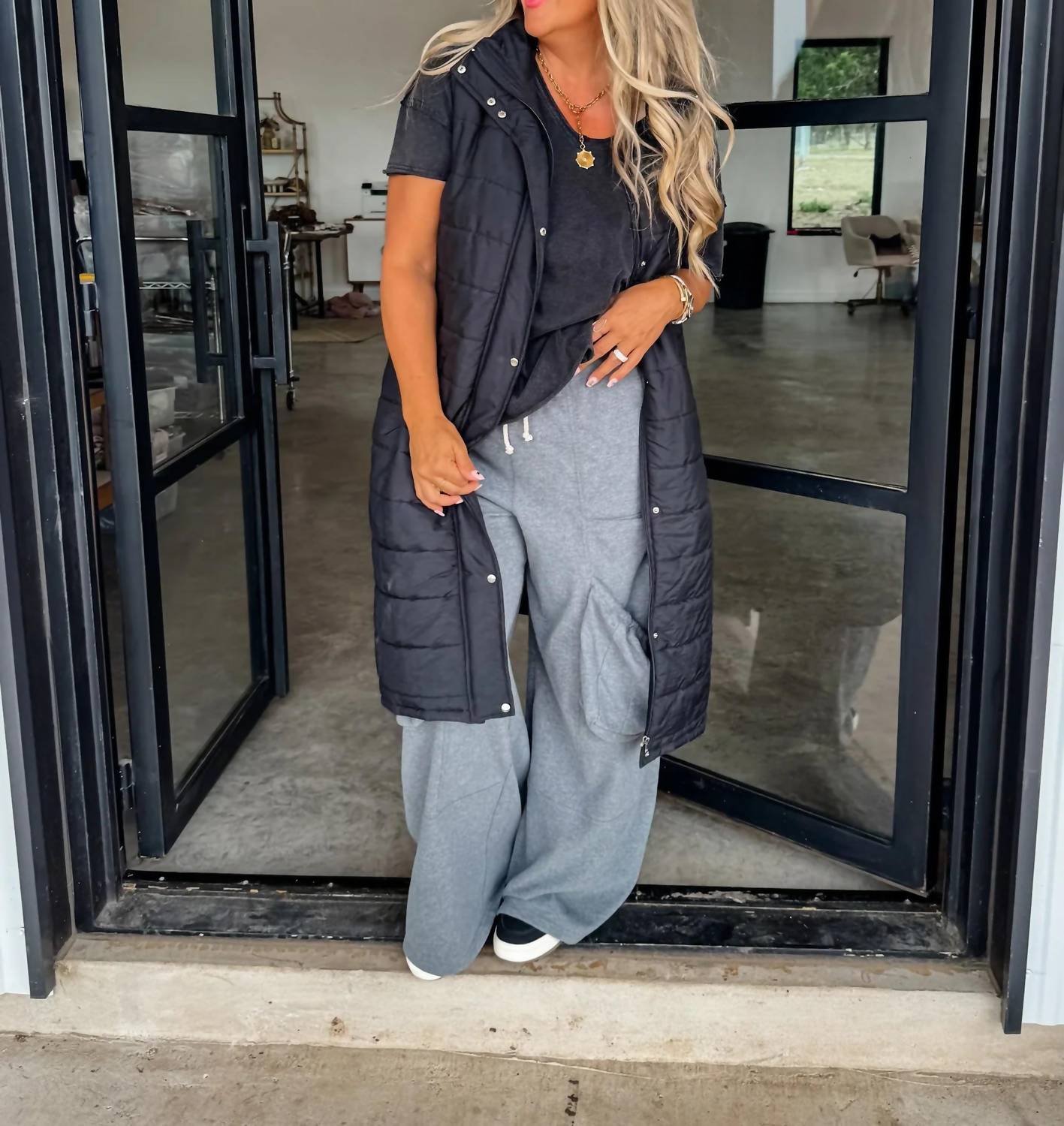 Blakeley - Kendall Long Puffer Vest