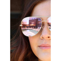 Julia Rose - Unisex Alex Aviator Non-polarized Sunglasses