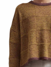 Gabriel + Simone - Plaid Knit Sweater