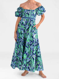 Gretchen Scott - Promenade vintage vines Dress