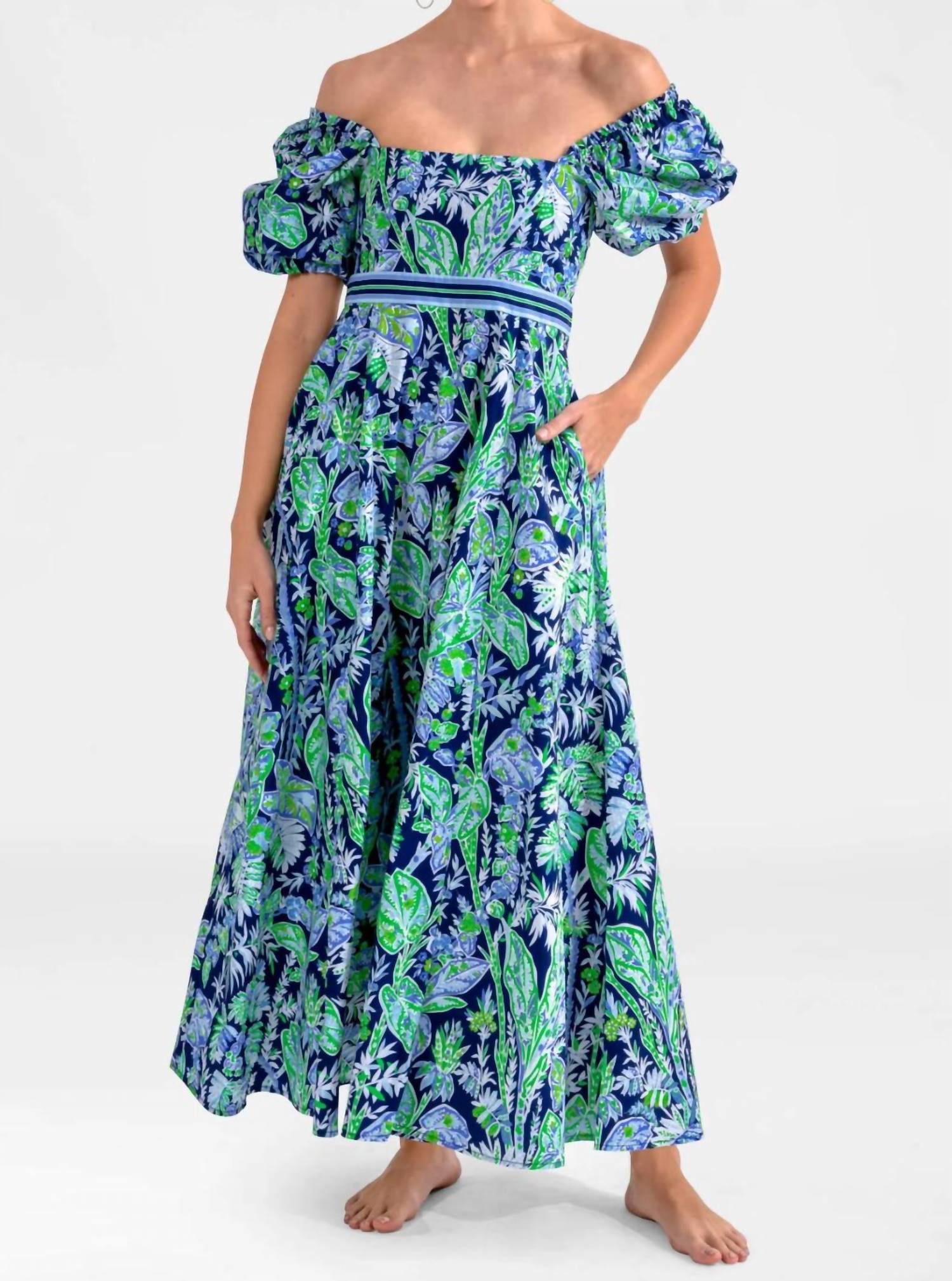 Gretchen Scott - Promenade vintage vines Dress