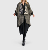 ALEMBIKA Delice Boucle Coat in glow - women's jacket - view 5
