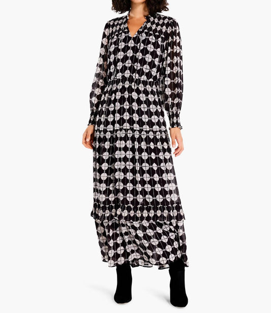 Nic + Zoe - Chiffon Dot Dress