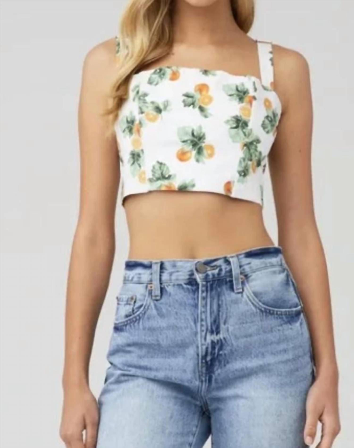We Wore What - Straight Neck Corset