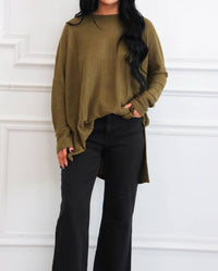 Zenana - Fall Comfort Oversized Thermal Top