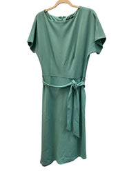 Maggy London - Women's Solid Asymmetrical Hem Midi