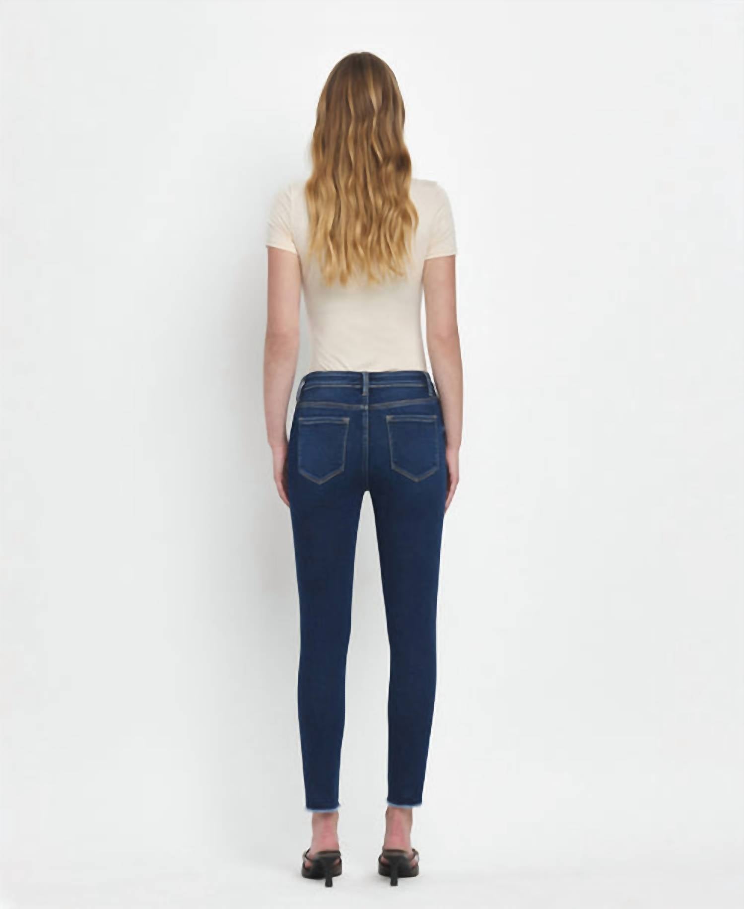 Vervet By Flying Monkey - Emerson Mid Rise Skinny Jeans