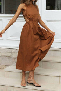 Sweetkama - Open Back Midi Dress