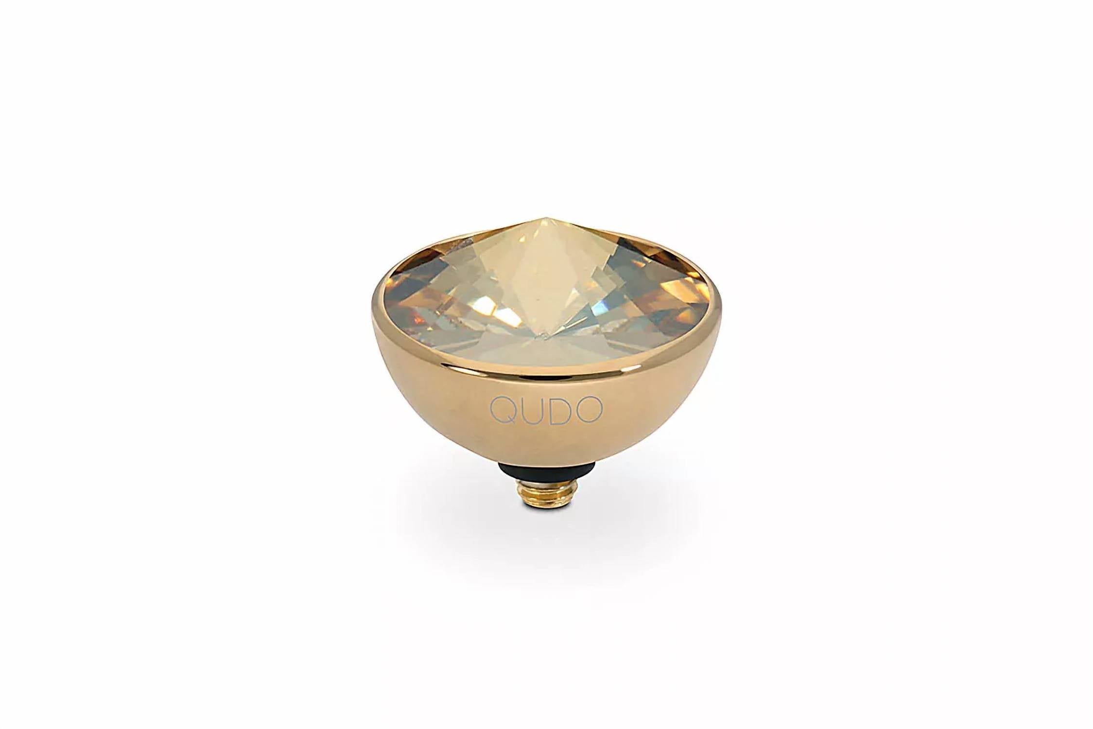 Qudo - Women's Bottone Ring Topper
