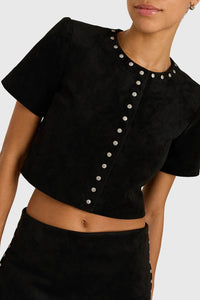 Amanda Uprichard - Braswell Suede Top