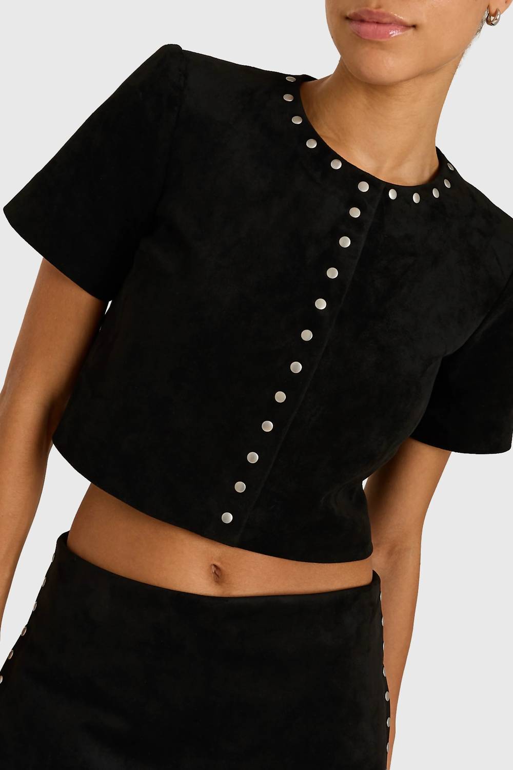 Amanda Uprichard - Braswell Suede Top